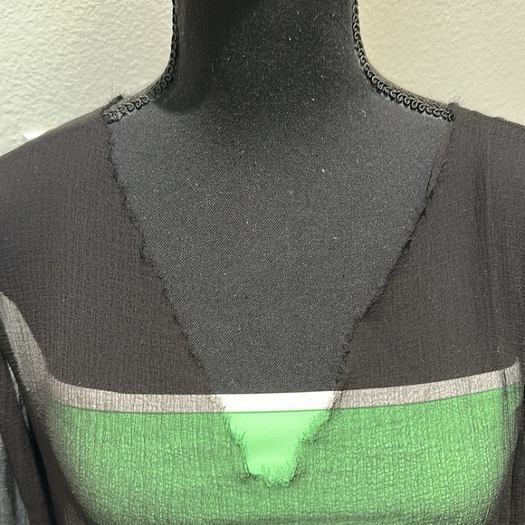 Nwt Pretty little thing Sheer Black Cover-Up - Picture 3 of 4